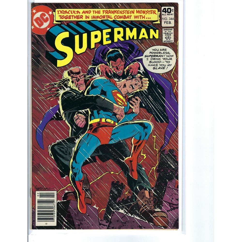 DC Comics - SUPERMAN No. 344 - 1980